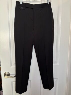 NWT MARIA MCMANUS Classic Black Cigarette High-Waist Dress Pants size 2
